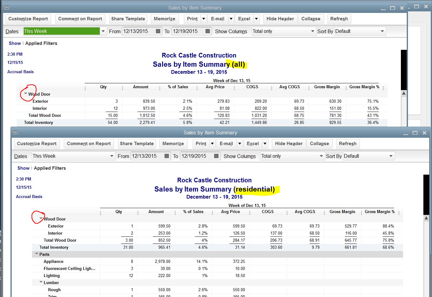 22 SALES REPORT JOB SalesReport